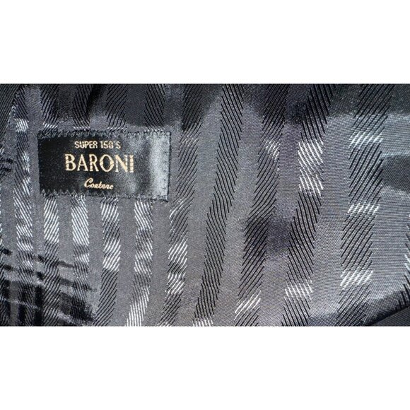 Baroni Super 150 Couture Jacket Blazer SZ 42R Timeless Classic Italian Inspired - Picture 5 of 7
